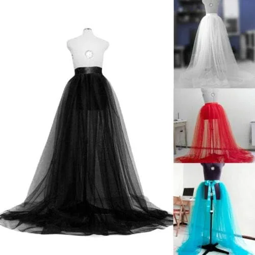 Vista 3 de Vestido largo de tul tutú para mujer