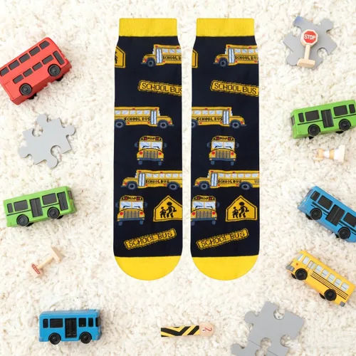 Vista 6 de HAPPYPOP Regalos para entrenador personal mecánico Fotografía veterinaria Conductor de autobús EMT Calcetines para hombres y mujeres