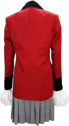 Vista 3 de Anime Kakegurui Cosplay Costume Jabami Yumeko Cosplay