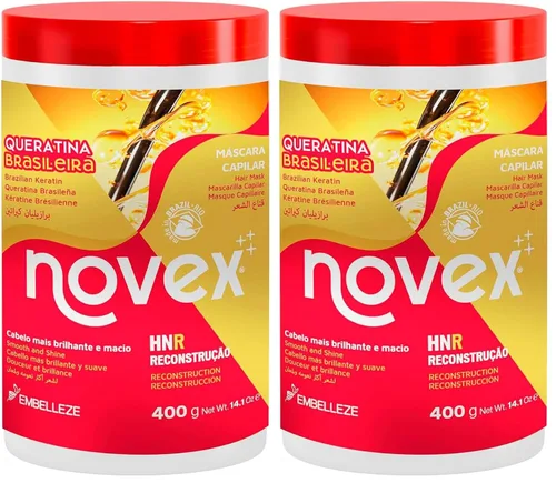 Vista 11 de NOVEX MASCARILLA CAPILAR QUERATINA BRASILEÑA 14 OZ