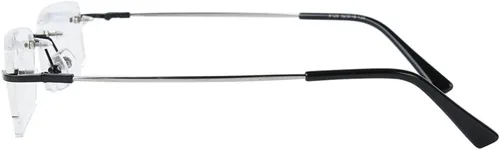 Vista 3 de Agstum Blue Light Blocking Glasses - Flexible Rimless Titanium Alloy Eyeglasses Frames Clear Lens