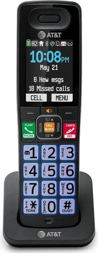 Vista 20 de Teléfono inalámbrico AT&T con sistema de contestador — BL108