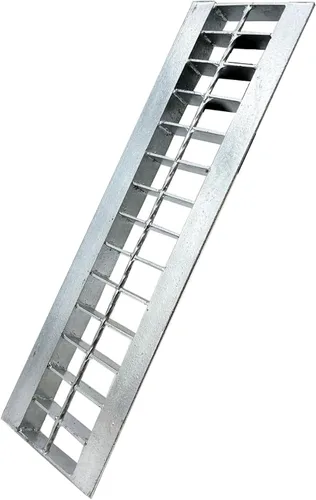 Vista 29 de Rejilla de Drenaje de Acero Galvanizado 9x9 pulgadas para Cuenca de Captura NDS, Rejilla de Drenaje para Calle de 8.9x8.9 Pulgadas de Clase B