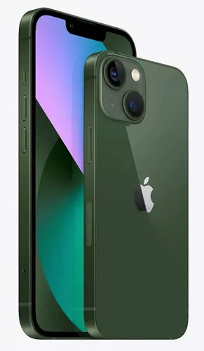 Vista 2 de Apple iPhone 13 Mini, 256 GB, Verde - Desbloqueado (Renovado)