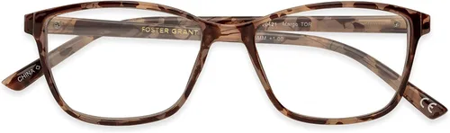 Vista 4 de Foster Grant Margo Pop of Power - Gafas de lectura cuadradas para mujer, estilo bifocal, luz azul