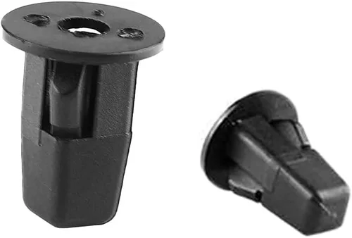 Vista 6 de 100 piezas de guardabarros para tornillo, panel de moldura de puerta, juego de pasadores de empuje automático, clip de retención para ojales