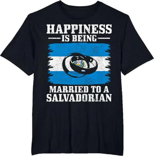 Vista 25 de Camiseta salvadoreña con la bandera de El Salvador, Negro, S