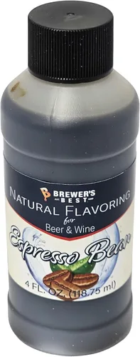 Vista 2 de Brewer's Best Aromatizante natural de frutas de cerveza y vino (frijol espresso)