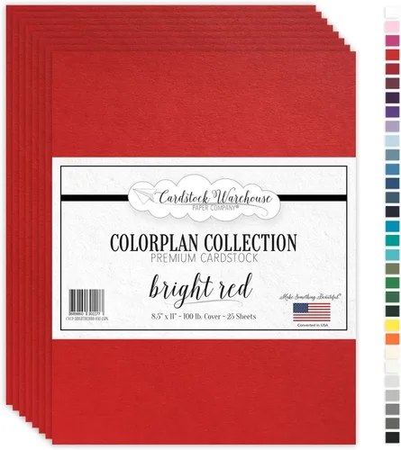 Vista 19 de Cardstock Warehouse Colorplan Amatista púrpura – 8.5 x 11 pulgadas – 100 libras / 9.52 oz/m² de papel de cartulina mate premium – 25 hojas