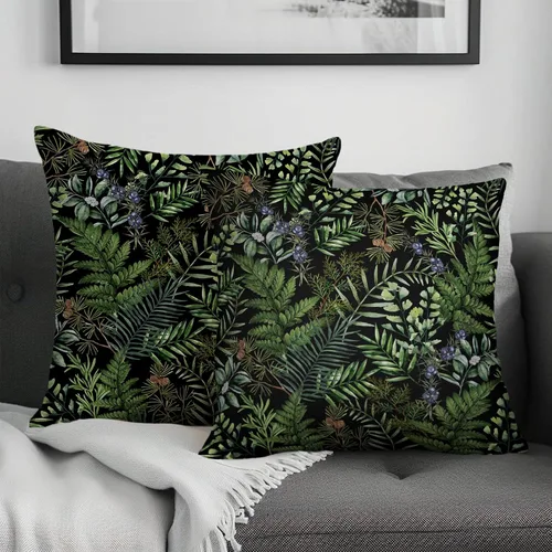 Vista 13 de Juego de 2 fundas de almohada de 16 x 16 pulgadas, diseño patriótico de bandera estadounidense con estrellas para exteriores, estilo casa de campo