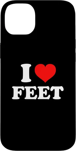Vista 14 de Funda para iPhone 13 I Love Feet