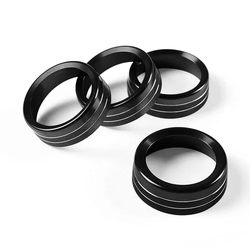 Vista 2 de Thor-Ind Cubierta de botón de CD de audio para interruptor de aire acondicionado, compatible con Toyota Tacoma 2016, 2017, 2018, 2019, 2020, 2021