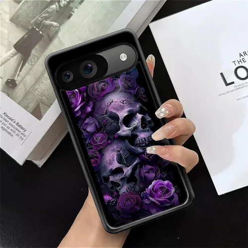Vista 774 de Compatible con Google Pixel 4A 5G Mobile Case Creative Acrylic Panel trasero Silicona Protección Grip especialmente diseñado para Google Pixel 4A 5G