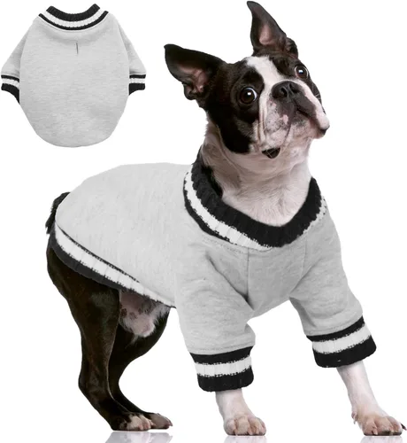 Vista 18 de FUAMEY Sudadera para Perro, Suéteres de Invierno para Perro, Ropa Cálida para Perro, Chaleco para Perro, Sudadera Gruesa para Cachorro, Suéter