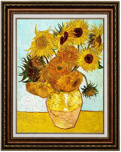 Vista 68 de ELITEAART- La noche estrellada por Vincent Van Gogh, pintura al óleo, reproducción de pintura al óleo, impresión en lienzo giclée, tamaño marcado