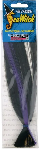 Vista 98 de C&H Lures Señuelos de Pesca Sea Witch - Originales Desde 1959, Faldas de Nylon Revelan Cabeza con Peso, 15 Colores, 8 Pesos de Cabeza, Señuelo