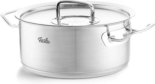 Vista 8 de Fissler Original-Profi Collection Rondeau de acero inoxidable de 1.5 cuartos de galón con tapa de metal