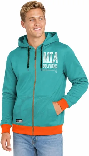 Vista 29 de Outerstuff NFL - Sudadera con capucha para hombre con cremallera completa en colores del