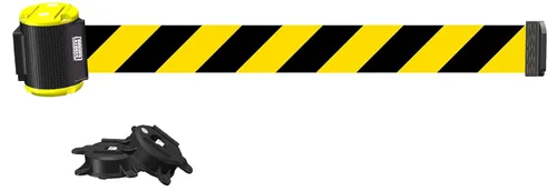 Vista 26 de Banner Stakes Soporte magnético de pared de 7 pies – Bandera roja "Danger- Entrée Interdite", se asegura fácilmente a múltiples superficies, cierre