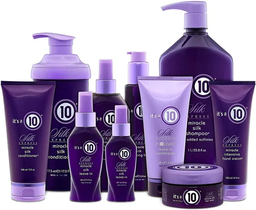 Vista 4 de It's a 10 Haircare Silk Express Miracle Silk Leave-In 10 oz (paquete de 2)
