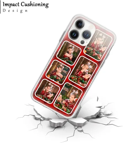 Vista 7 de CUBICER Fundas personalizadas para teléfono, fotos de aniversario personalizadas, a prueba de golpes, regalos de boda para mujeres, hombres