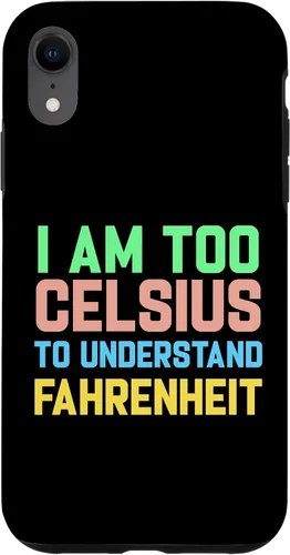 Vista 24 de Funda para iPhone 16 con texto "I am Too Celsius To Understand Fahrenheit