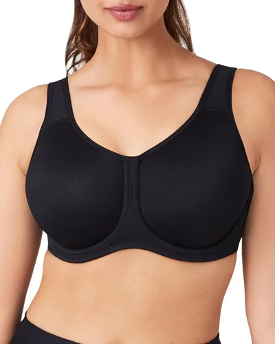 Vista 16 de Wacoal Sujetador deportivo Simone Sport sin forro de cobertura completa con aros para mujer, 855170 Arena