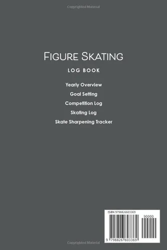 Vista 2 de Figure Skating Log Book And Journal For Ice Skater