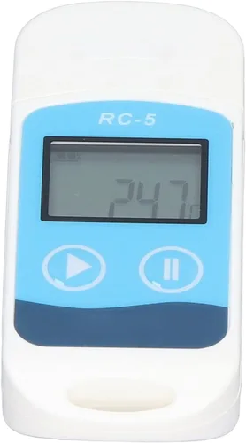 Vista 7 de Fydun Registrador de datos de temperatura USB IP67 32000 lecturas registrador de datos de temperatura para cadena de frío para el hogar, estudio