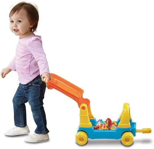 Vista 6 de VTech Sit-to-Stand Nuevo Tren del Alfabeto, Rojo