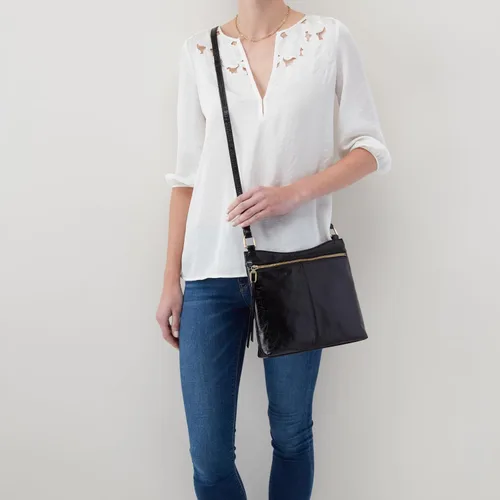 Vista 2 de HOBO Bolso bandolera de piel Cambel para mujer