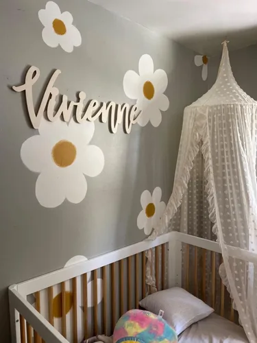 Vista 8 de Letrero de madera personalizado con nombre, Letrero de nombre para guardería, Letreros de apellido familiar, ¡Elija tamaño y fuentes!