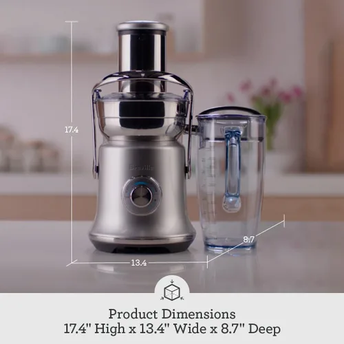 Vista 7 de Breville BJE830BSS - Fuente de zumo (XL, acero inoxidable cepillado)