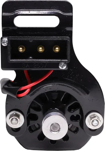 Vista 5 de HimaPro Motor de máquina de coser para el hogar (negro) con pedal de pie, cinturón de motor, soporte, pernos y cepillo de carbono