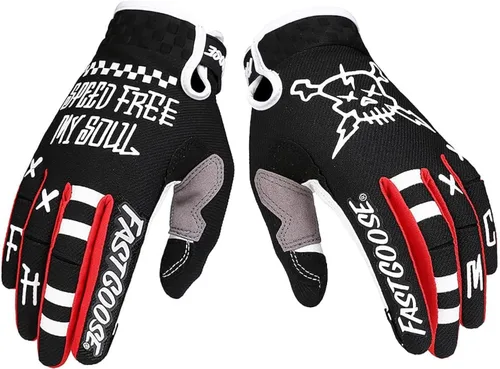 Vista 8 de Guantes de motocicleta para hombres y mujeres para pantalla táctil, guantes de equitación de montaña para motocross, escalada de suciedad