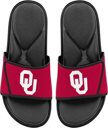 Vista 41 de FOCO Sandalias deportivas de espuma para ducha con logotipo de equipo universitario de la NCAA para hombre