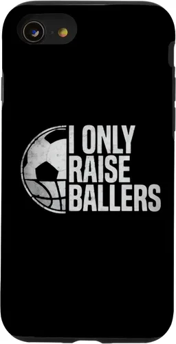 Vista 18 de I Only Raise Ballers Funny Soccer Basketball Parent Case for iPhone 17