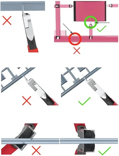 Vista 5 de Pinza fina de 4.7 pulgadas con funda protectora y llave hexagonal, alicates de corte para reparación y fijación de edificios Gundam (1)