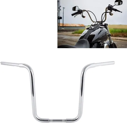Vista 21 de TCT-MOTORPARTS 1" Elevadores de Manillar con Abrazadera Superior Compatibles con Harley Touring Road King Glide 1988-2023 Para barra de 1 pulgada #1