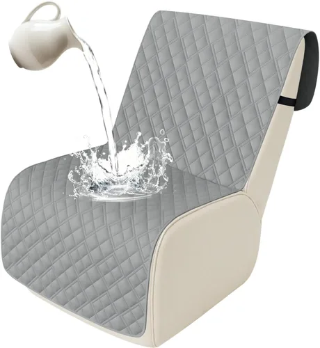 Vista 23 de Arfntevss Fundas de sofá modular reclinable, 100% impermeable, en forma de L, para sillón reclinable en forma de L, funda seccional lavable