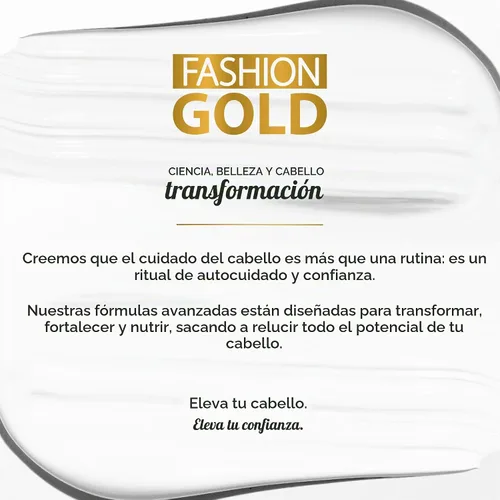 Vista 8 de Fashion Gold Ybera Paris Protect & Control Champú sin sulfato, 16.9 fl oz