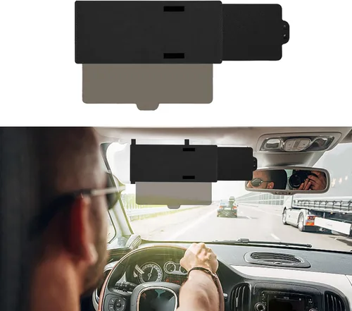 Vista 8 de HAOBO Extensor de visera solar polarizada, bloqueador solar para visera de automóvil, extensión de visera solar con lente antirreflejos que bloquea