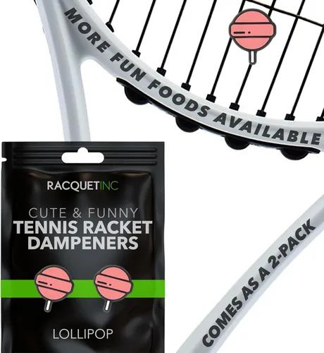 Vista 37 de Racquet Inc Regalos de Tenis - Amortiguadores de Vibración para Raqueta de Tenis - Absorbe Choques, Reduce la Vibración de las Cuerdas para Mejor