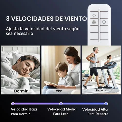 Vista 3 de Mando a distancia de repuesto compatible con ventilador de torre Honeywell HYF260W HYF260B HYF290B Series