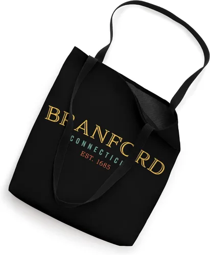 Vista 2 de Branford Connecticut CT Hometown Pride Tote Bag