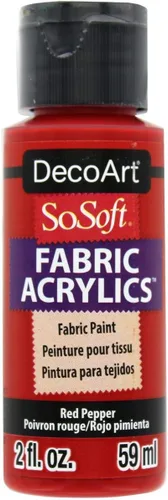 Vista 9 de Deco Art SoSoft - Pintura acrílica para tela, 2 onzas, color rosa claro profundo