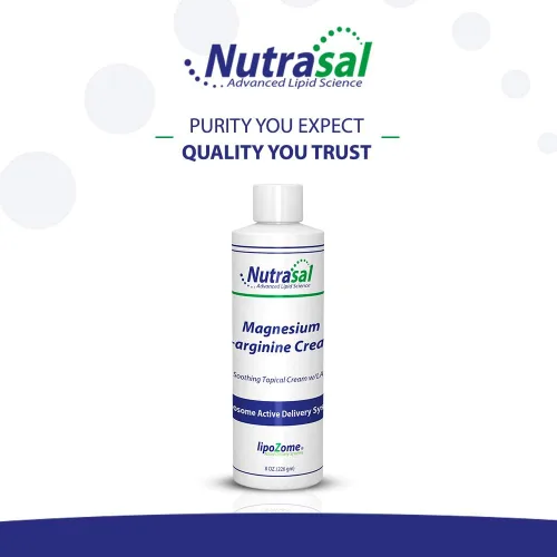 Vista 6 de Nutrasal Magnesio L-Arginina Crema - 8oz
