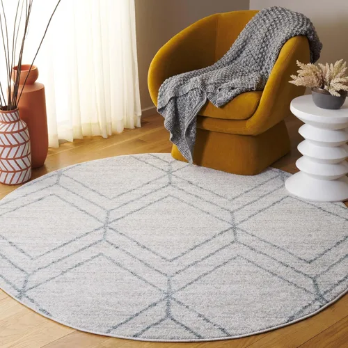 Vista 19 de SAFAVIEH Adirondack Collection - Alfombra decorativa, 2 x 3 pies, color negro y marfil, diseño geométrico moderno, no desprende pelusa y de fácil