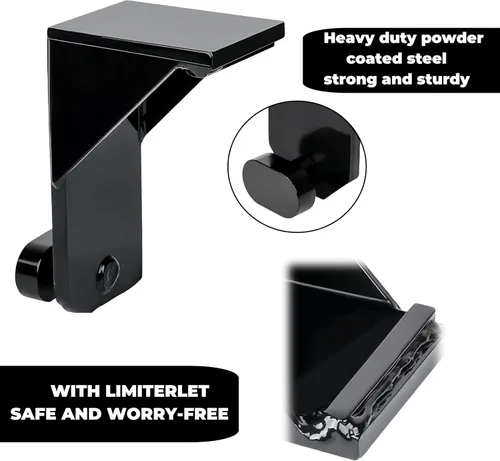 Vista 5 de Contenedor Jack Lug con limitador, nivelador de acero para contenedores de envío Limiter Stops Slips. Carbon Steel, 74k Lbs Tensile. Easy Install