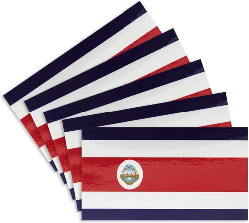 Vista 14 de CANTENDO 5 calcomanías de vinilo reflectante de la bandera argentina para parachoques de ventana de coche, adhesivo impermeable (2.5 x 4.5 pulgadas)